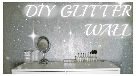 Diy Glitter Wall Paint Continuous DIY