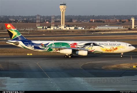 ZS SXD Airbus A340 313E South African Airways BaszB JetPhotos