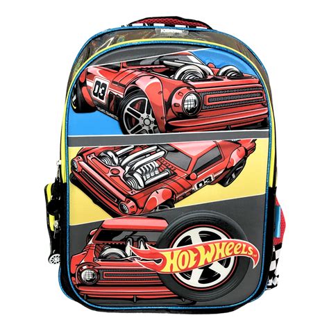 Mochila Preescolar Hot Wheels