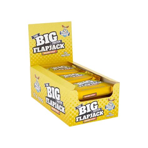 Muscle Moose The Big Protein Flapjack 12 X 100g Discount Supplements