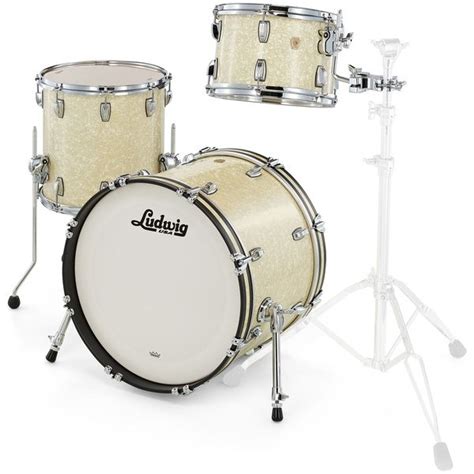 Ludwig Classic Maple Downbeat V White Thomann United States