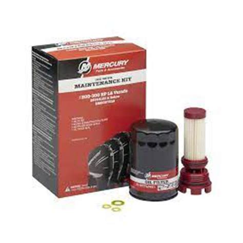 Hours Service Kit For Mercury L Verado Outboard Engines M