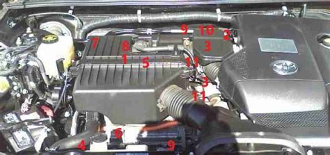 TOYOTA 3 3L 3MZ FE 6 CYL Engine Sensor Locations TroubleCodes Net