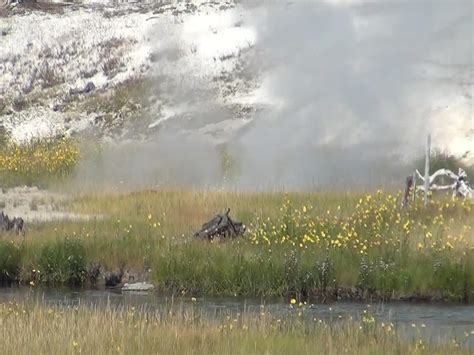 Island Geyser Erupting August James St John Flickr