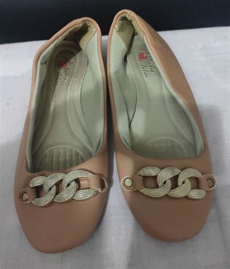 Sapatilha Nude Sapatilha Feminina Nádia Talita Usado enjoei