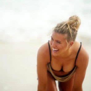 Genie Bouchard Topless Bikini Photos For Sports Illustrated Issue