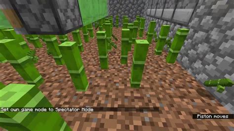 Minecraft How To Make An Efficient Automatic Cheap And Simple Bamboo