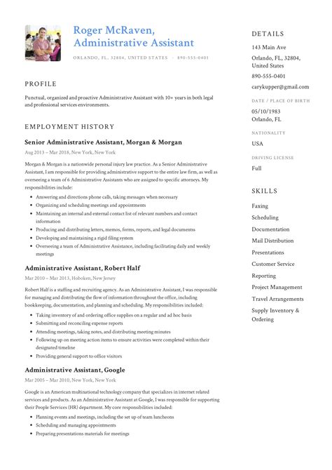 19 Administrative Assistant Resumes Guide PDF 2023