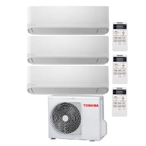 Aire Acondicionado WiFi Multisplit 3x1 Toshiba Seiya 5 2 KW Con Gas R 32