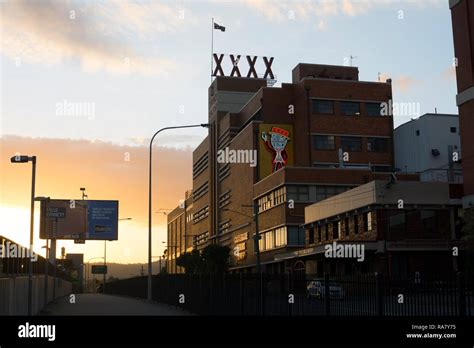 Castlemaine Perkins Brewery At Sunset Milton Brisbane Queensland