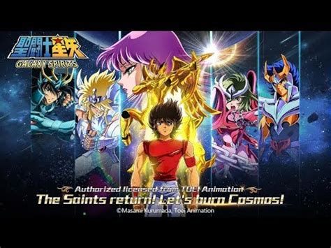 Saint Seiya Galaxy Spirits Gameplay Android IOS YouTube