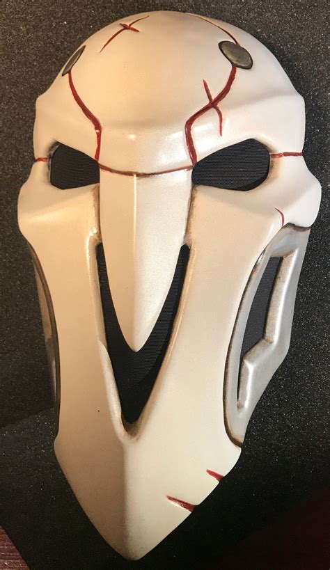 Overwatch Reaper Mask Cosplay Etsy