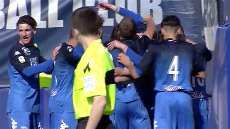 Primavera Gli Highlights Di Empoli Cagliari Empoli Fc