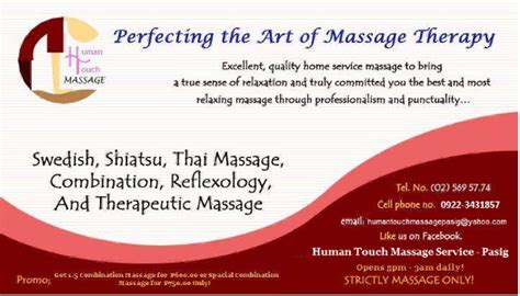 Human Touch Massage Pasig