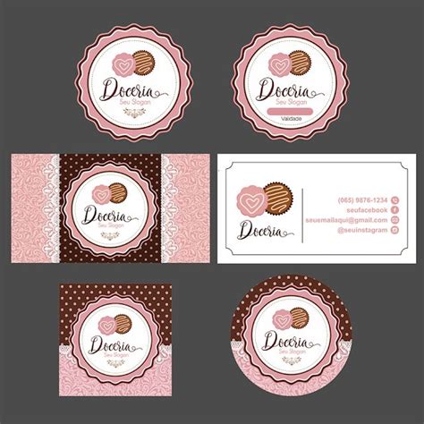 Logotipo Para Bolos Doces E Cakes Como Criar Uma Logomarca Logotipo