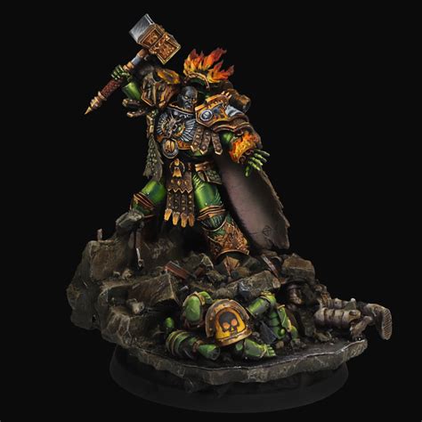 Vulkan Primarch Of The Salamanders Creative