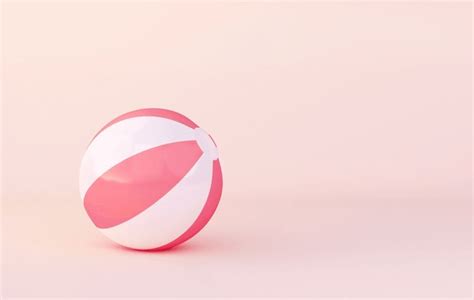 Beach Pink Beach Ball Royalty Free Images Stock Photos