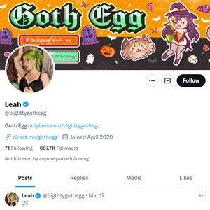 BigTittyGothEgg Twitter Twitter Twitter Porn Account
