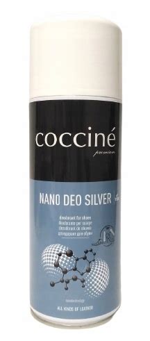 ODŚWIEŻACZ Dezodorant Mocny Do Butów COCCINE NANO DEO SILVER 400 ml