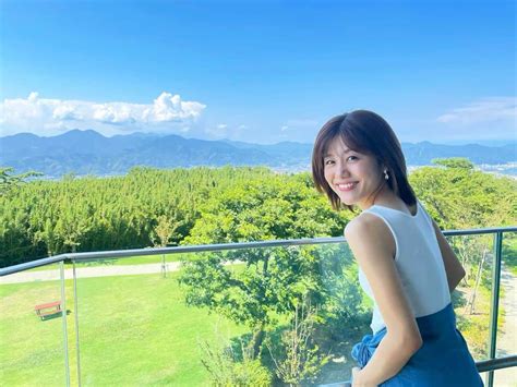 澤口実歩さんのインスタグラム写真 澤口実歩instagram「先月、初めて 日本平 に☺️ 空気が美味しすぎて、 必要以上に呼吸して