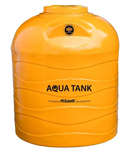 L Aqua Tank Yellow Water Storage Tank At Rs Litre Plastic Water