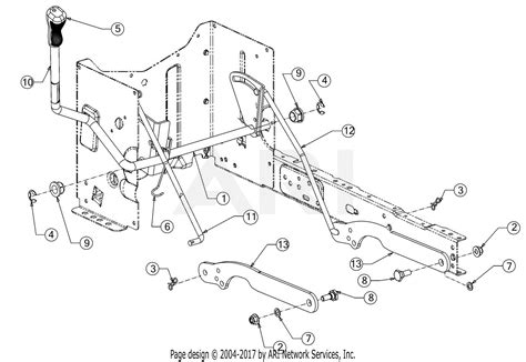 Troy Bilt Bronco Deck Spring Diagram