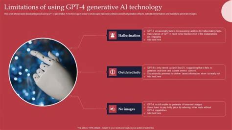 Limitations Using GPT 4 Generative GPT 4 Revolutionary Generative AI