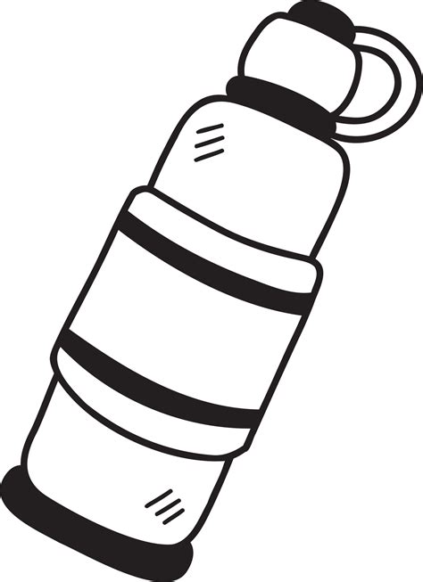 Water Bottle Coloring Pages