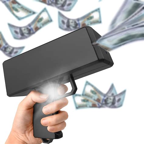 Wowok Money Gun Shooter Make It Rain Money Toy Gun Prop