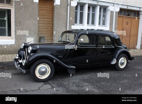 Citroen Traction Avant Six Berline Vintage French Car From In