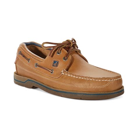 Sperry Top-sider Swordfish Boat Shoes in Brown for Men (Tan) | Lyst