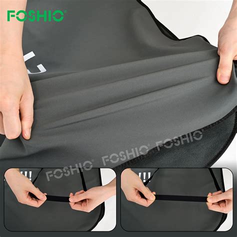 Foshio Customize Logo Car Door Window Cover Dask Covers Waterproof For