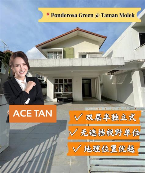 Ace Tan Realty Ponderosa Green Taman Molek Storey Semi Detached