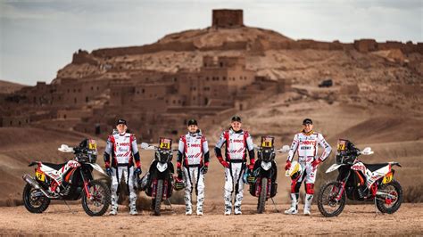 Hero Motosports Team Rally Exhibe Un Competitivo Equipo Para El Dakar