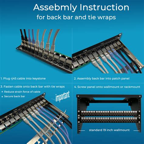 Patch Panel Port Cat A With Inline Keystone G Support Rapink