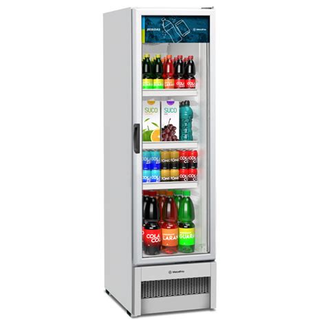 Refrigerador Metalfrio LIGHT Expositor Vertical Slim 324 Litros