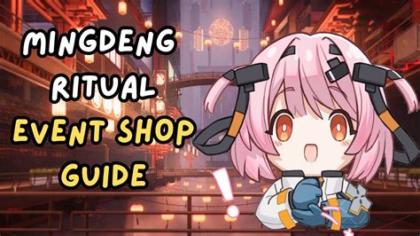 Mingdeng Ritual Event Shop Guide Snowbreak Containment Zone Youtube