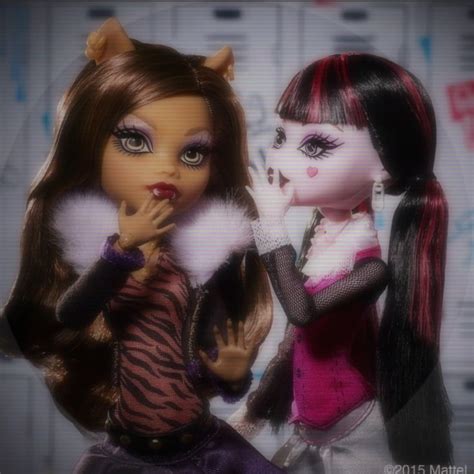 Monster High Draculaura And Clawdeen Wolf Icon Pfp Monster High Art