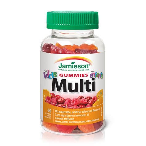 Джеймисън / Jamieson MULTI Желирани Мултивитамини за Деца Дражета х 60
