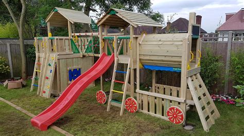 Jungle Gym Around The World Wooden Playground Equipment For Your Garden