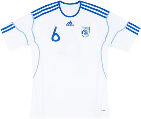 2010 12 Cyprus Match Issue Away Shirt 6