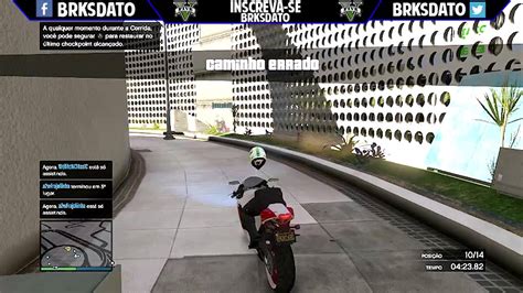 GTA V ONLINE CORRIDA INSCRITOS 134 ANTI GRAVITY WALL RACER 2