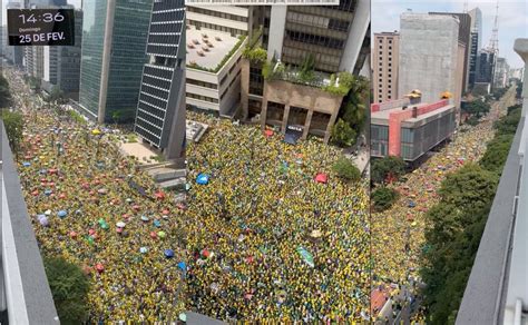 See Videos And Photos Of Bolsonaros Act With Thousands In Paulista