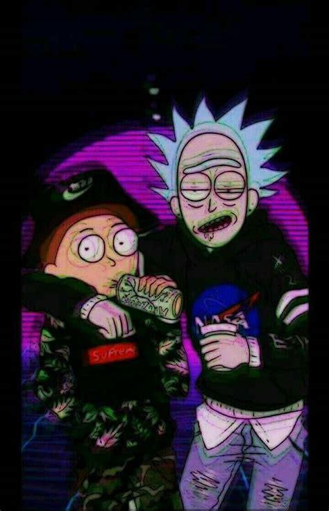 Pap Is De Parede De Rick E Morty Stoner Wallpapers