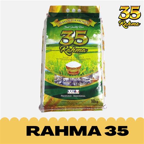 jual beras rahma  kg shopee indonesia