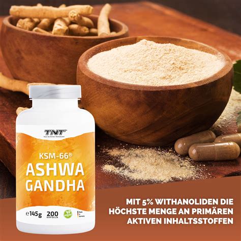 Ashwagandha KSM 66 Hilft Stress Zu Reduzieren Kann Bei