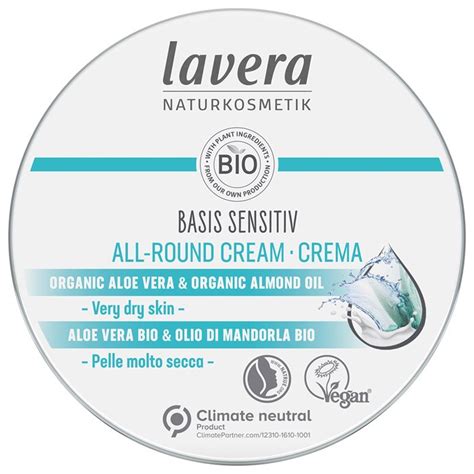 Lavera Basis Sensitiv All Round Cream 150 Ml Jordklok Se