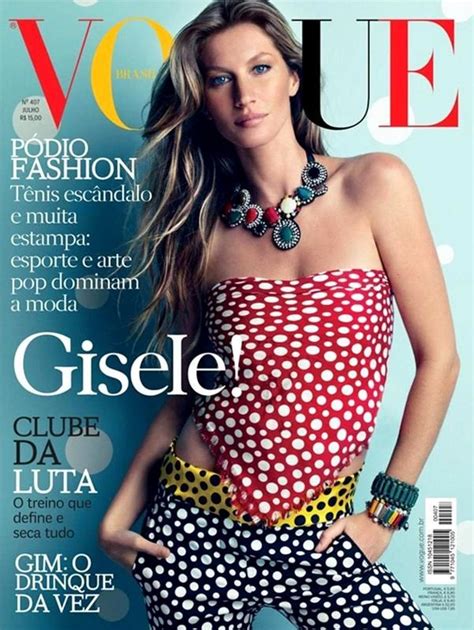 Gisele Bündchen on Vogue Brazil Cover in Breathtaking Bottoms Vogue