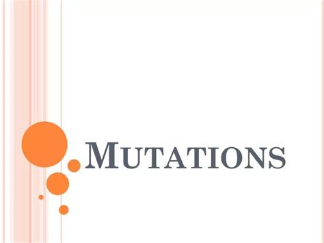 Ppt Mutations Powerpoint Presentation Free Download Id 2015722