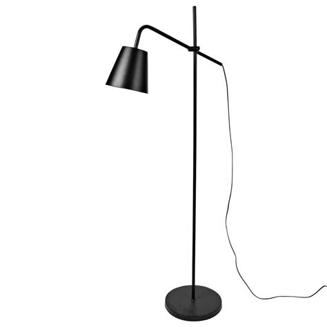 Lampe Sur Pied En M Tal Noir Vippe Par Broste Copenhagen Lampe